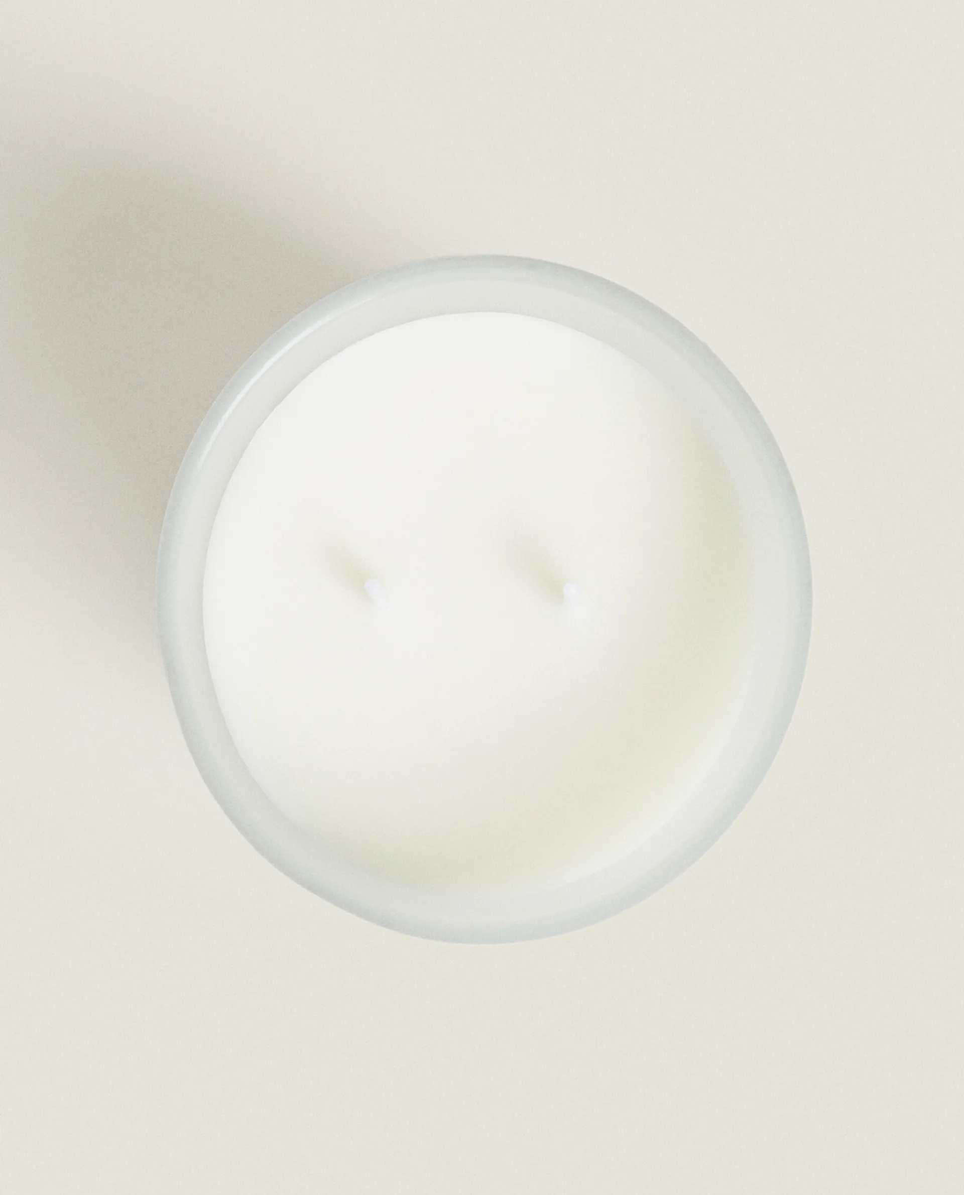 Candles*ZARA Home (350 G) Musk Linen Scented Candle Light Blue