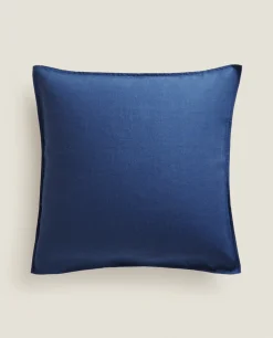 Pillowcases*ZARA Home (140 Gsm) Linen Pillowcase Blue