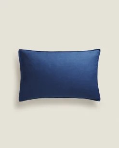 Pillowcases*ZARA Home (140 Gsm) Linen Pillowcase Blue