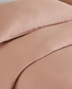 Duvet Covers*ZARA Home (140 Gsm) Washed Linen Duvet Cover Pink