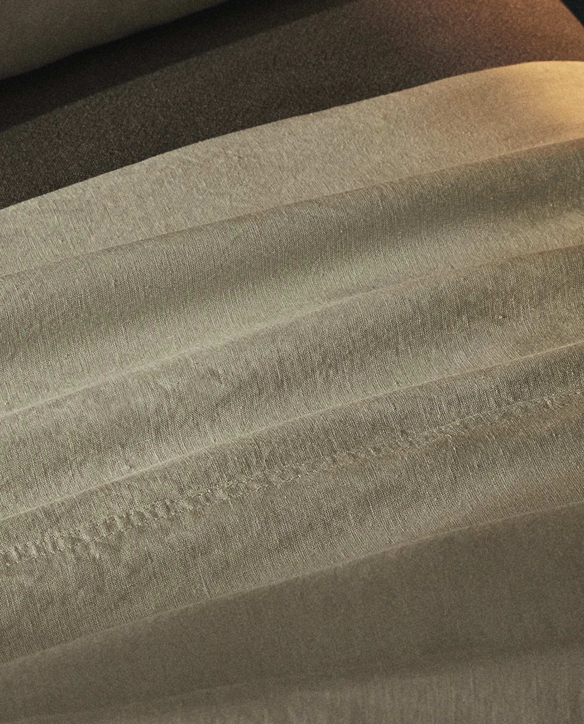 Flat Sheets*ZARA Home (140 Gsm) Washed Linen Flat Sheet Middle Grey