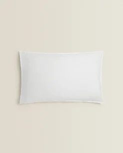 Pillowcases*ZARA Home (160 Gsm) Washed Linen Pillowcase White