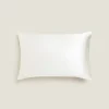 Pillowcases*ZARA Home 100% Mulberry Silk Pillowcase Oyster White