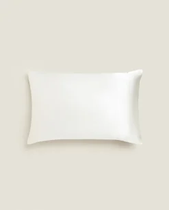 Pillowcases*ZARA Home 100% Mulberry Silk Pillowcase Oyster White