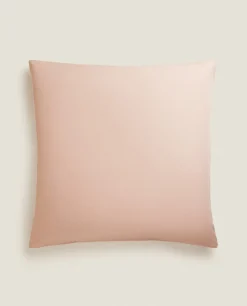 Pillowcases*ZARA Home (180 Thread Count) Cotton Percale Pillowcase Pink