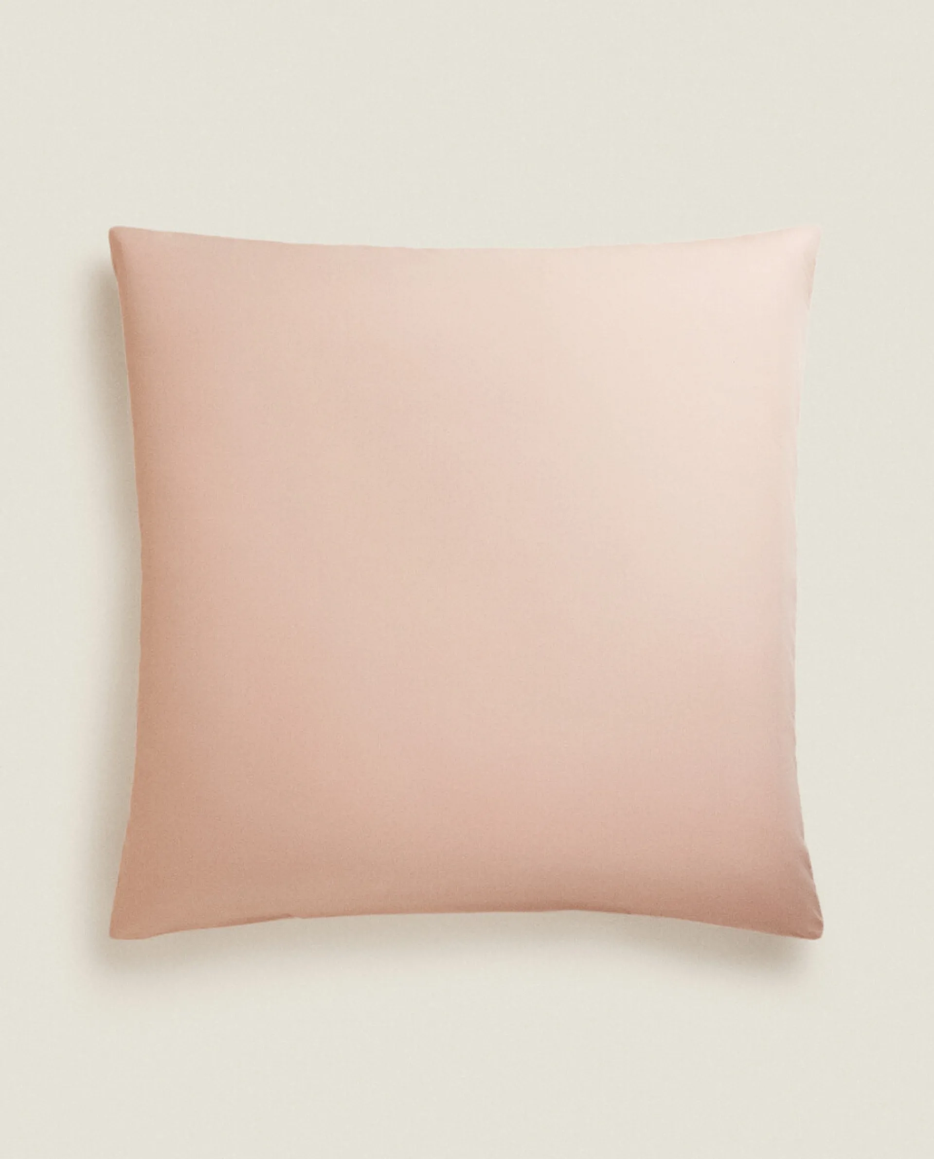 Pillowcases*ZARA Home (180 Thread Count) Cotton Percale Pillowcase Pink
