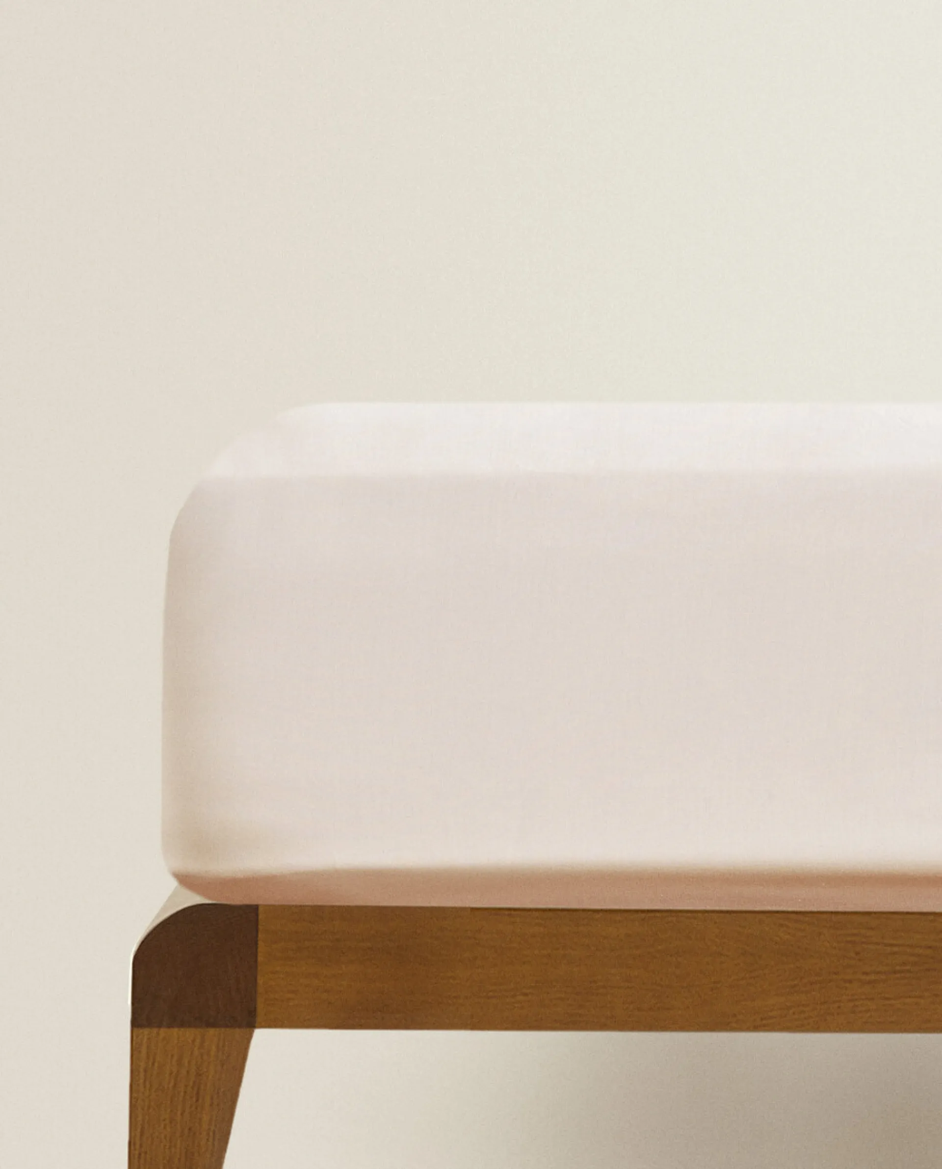 Fitted Sheets*ZARA Home (180 Thread Count) Cotton Percale Fitted Sheet Peach