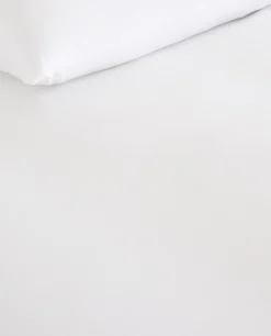 Flat Sheets*ZARA Home (180 Thread Count) Cotton Percale Flat Sheet White