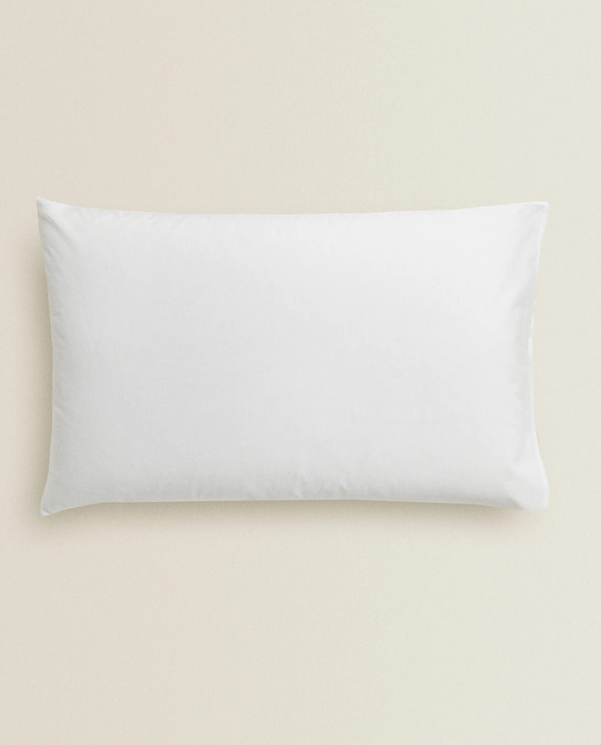 Pillowcases*ZARA Home (180 Thread Count) Cotton Percale Pillowcase White