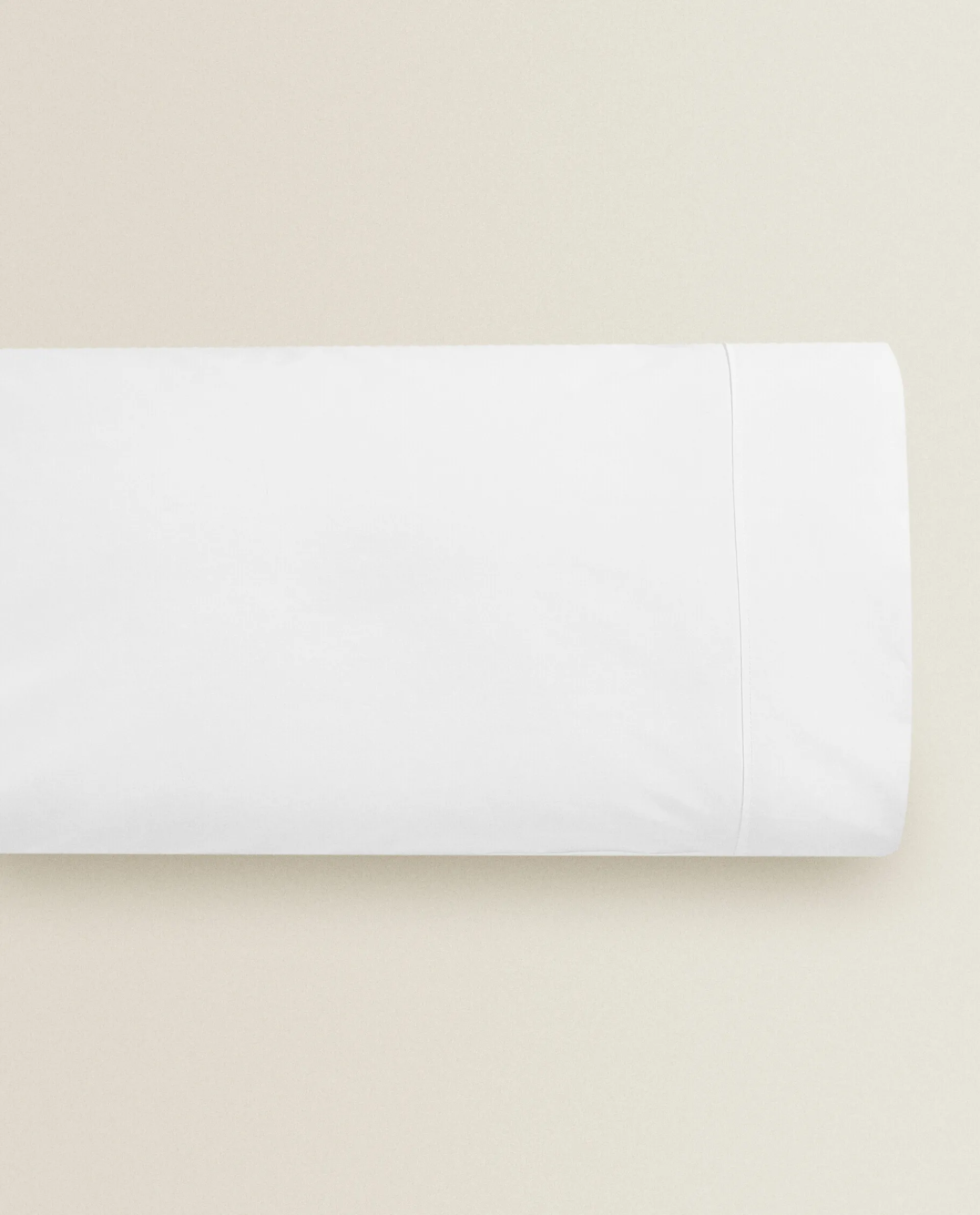 Pillowcases*ZARA Home (180 Thread Count) Cotton Percale Pillowcase White