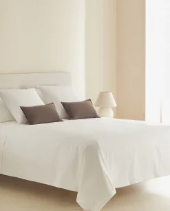 Duvet Covers*ZARA Home (300 Thread Count) Cotton Percale Duvet Cover White