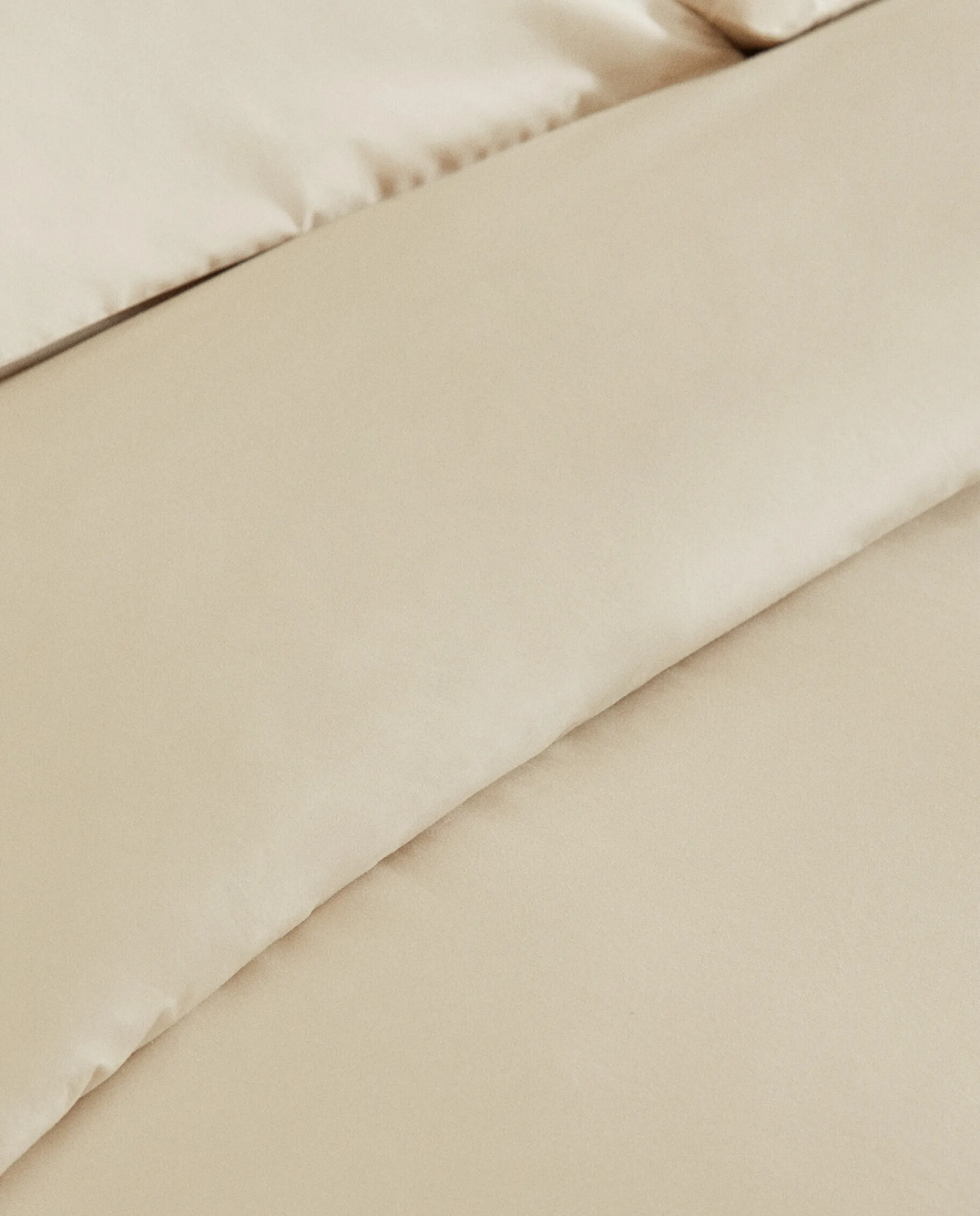 Fitted Sheets*ZARA Home (300 Thread Count) Cotton Percale Fitted Sheet Beige