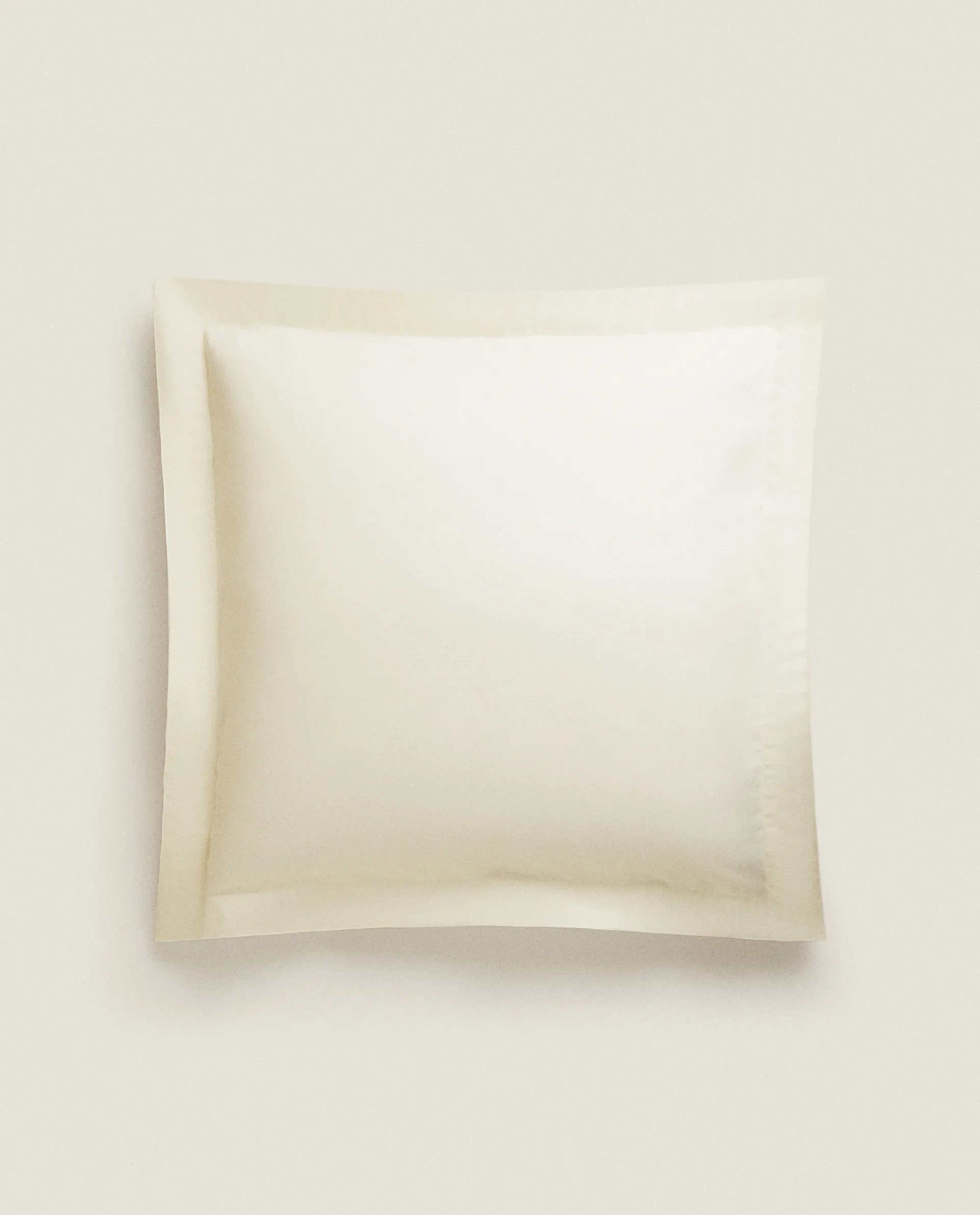 Pillowcases*ZARA Home (180 Thread Count) Cotton Percale Pillowcase Oyster White