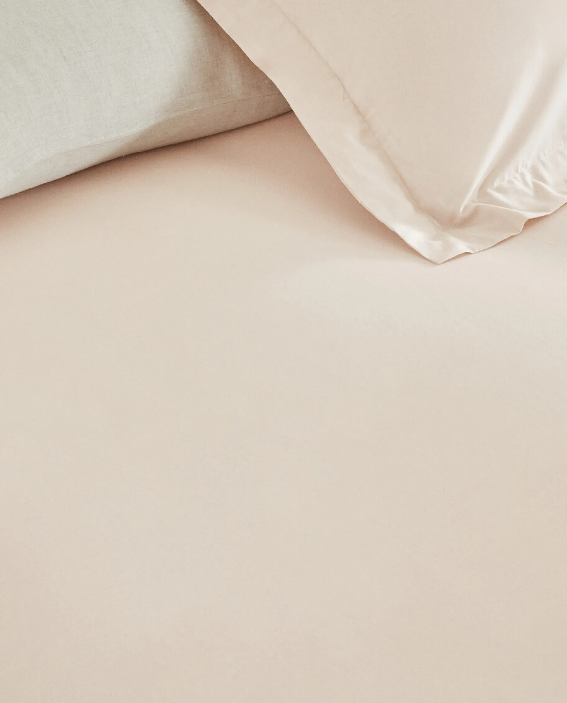 Duvet Covers*ZARA Home (180 Thread Count) Cotton Percale Duvet Cover Peach