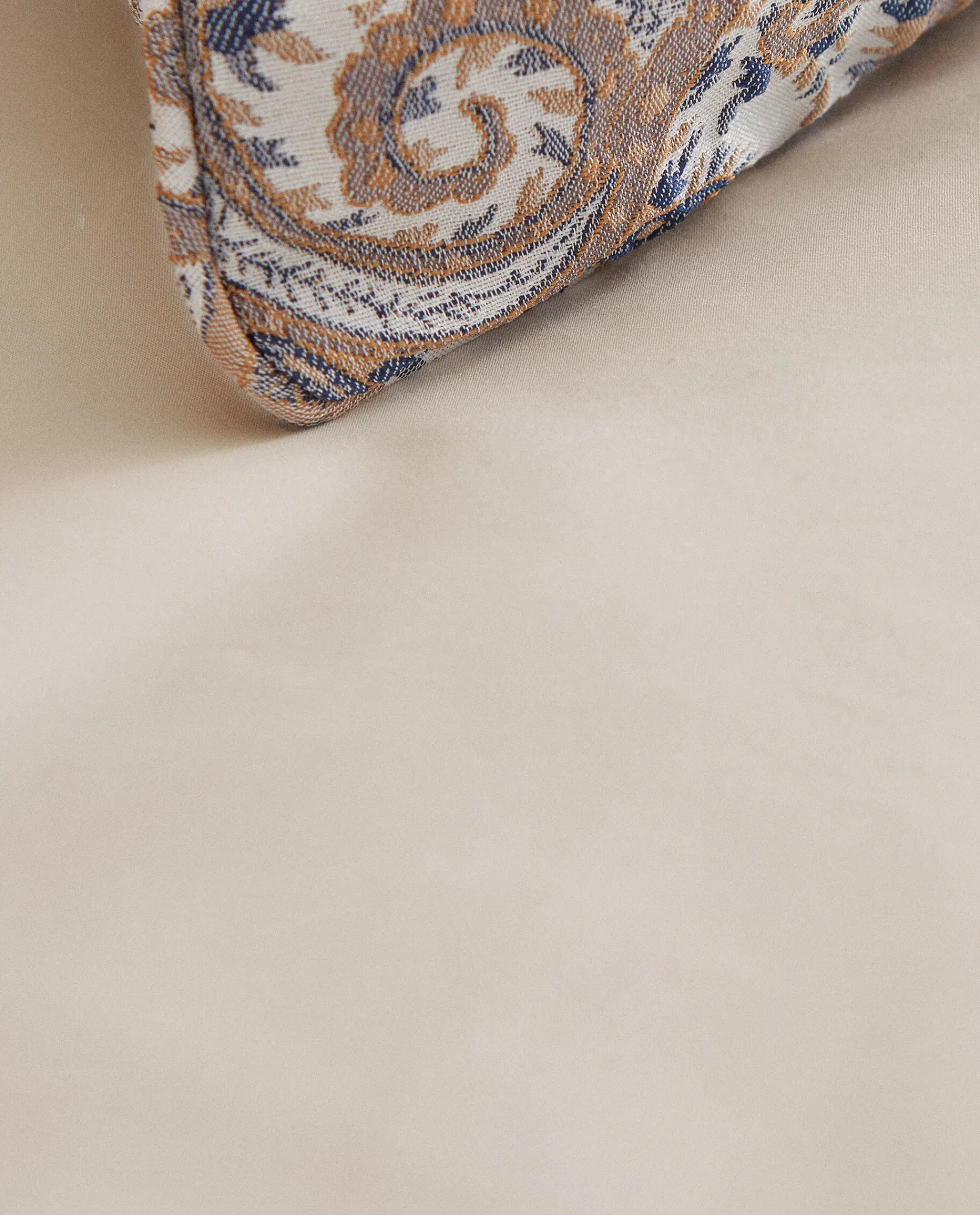 Flat Sheets*ZARA Home (300 Thread Count) Cotton Percale Flat Sheet Cream