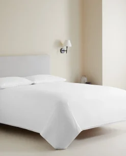 Duvet Covers*ZARA Home (300 Thread Count) Duvet Cover With Double Topstitching White