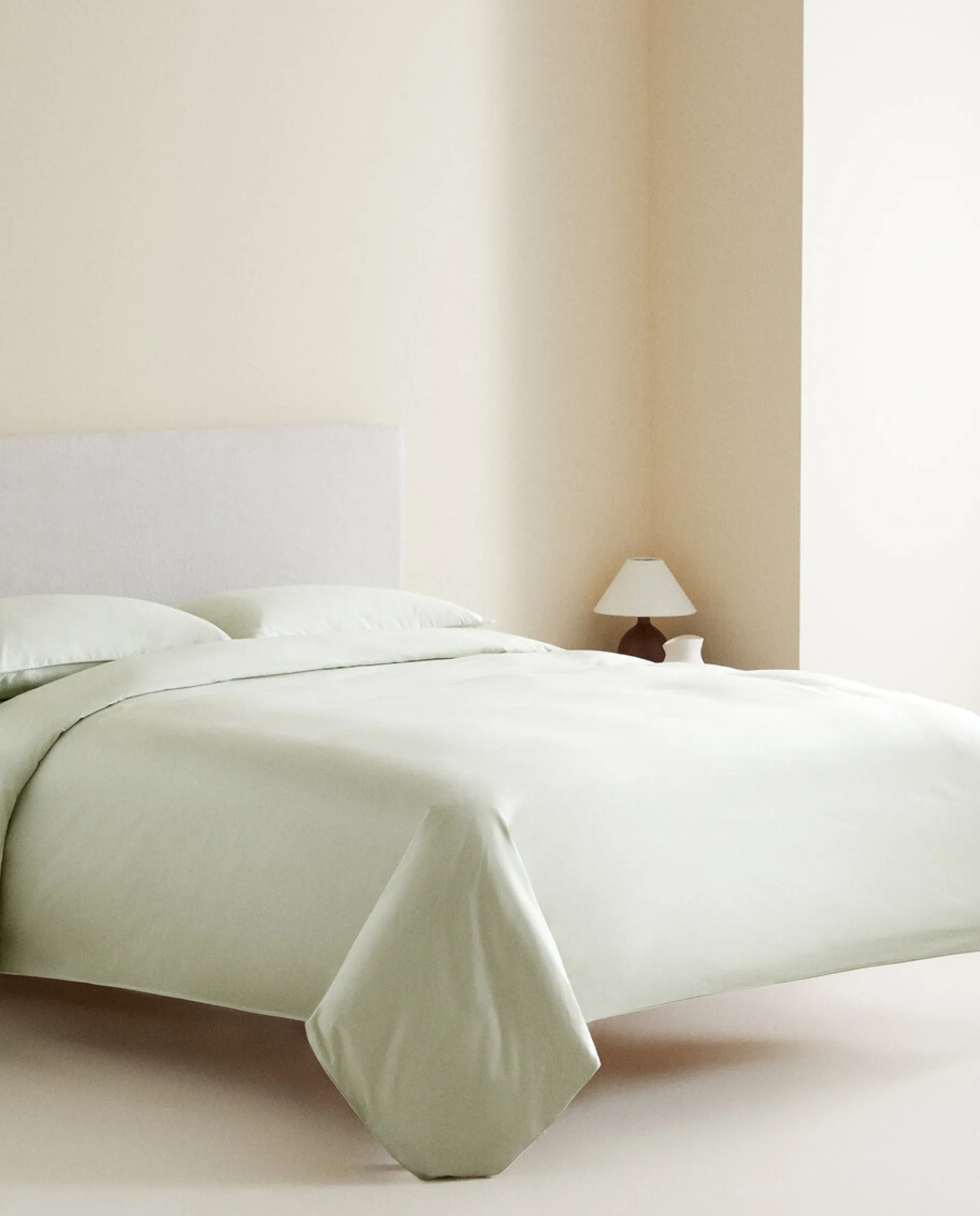 Duvet Covers*ZARA Home (500 Thread Count) Sateen Duvet Cover Green