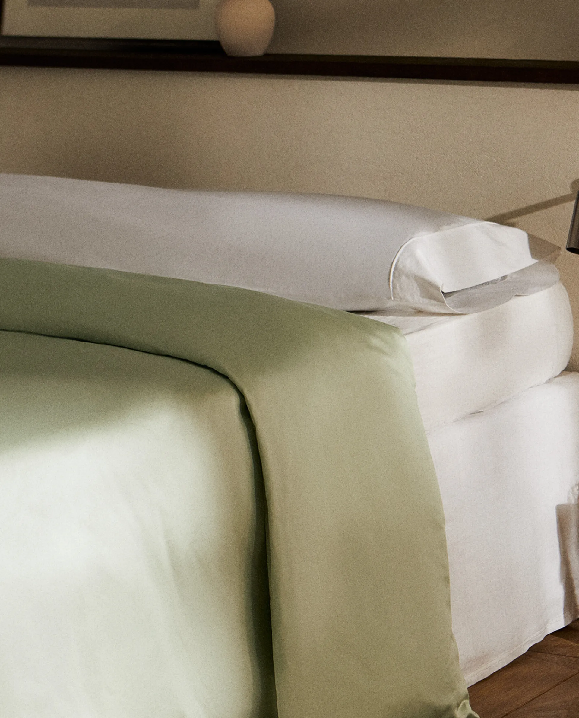 Duvet Covers*ZARA Home (500 Thread Count) Sateen Duvet Cover Green