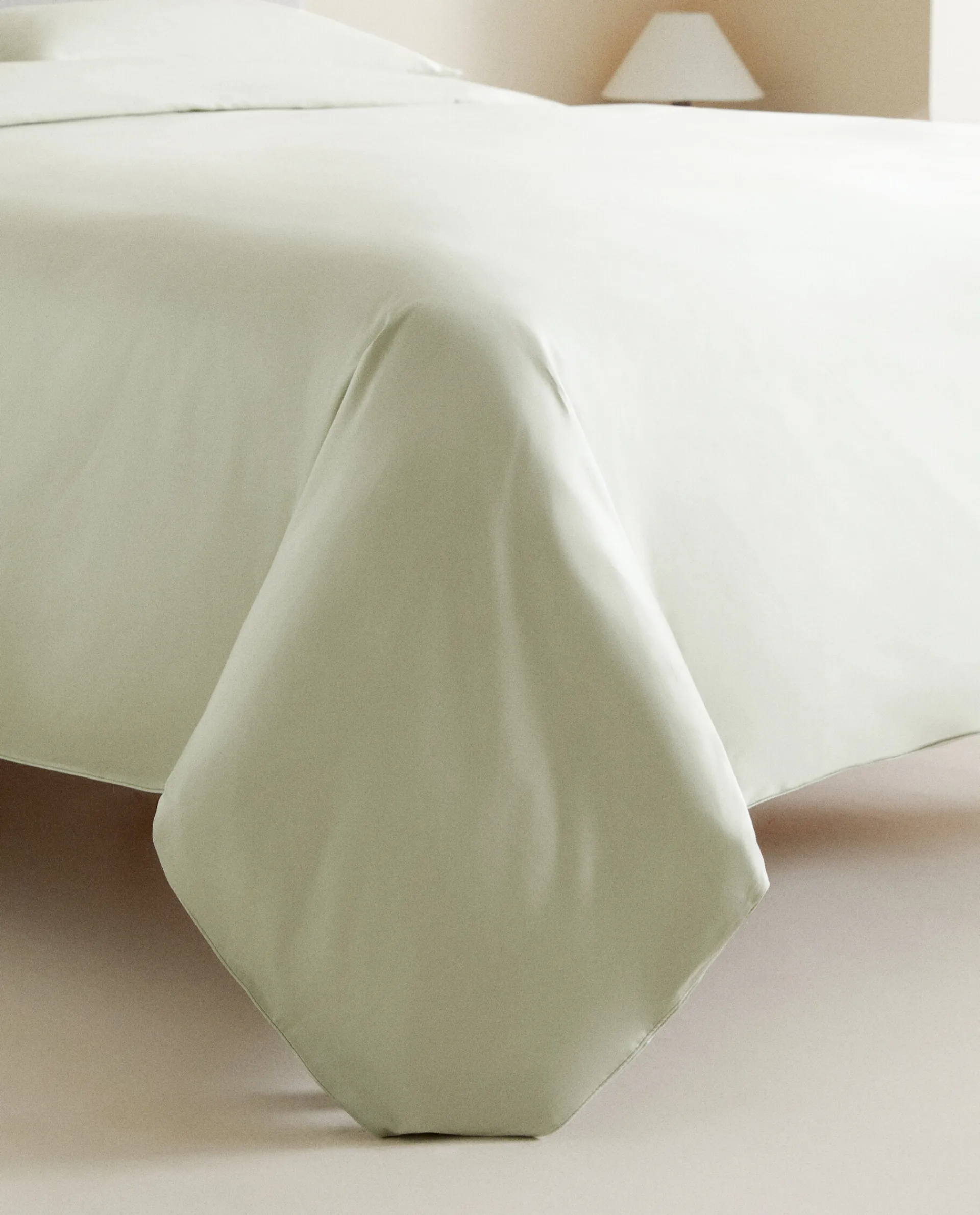 Duvet Covers*ZARA Home (500 Thread Count) Sateen Duvet Cover Green