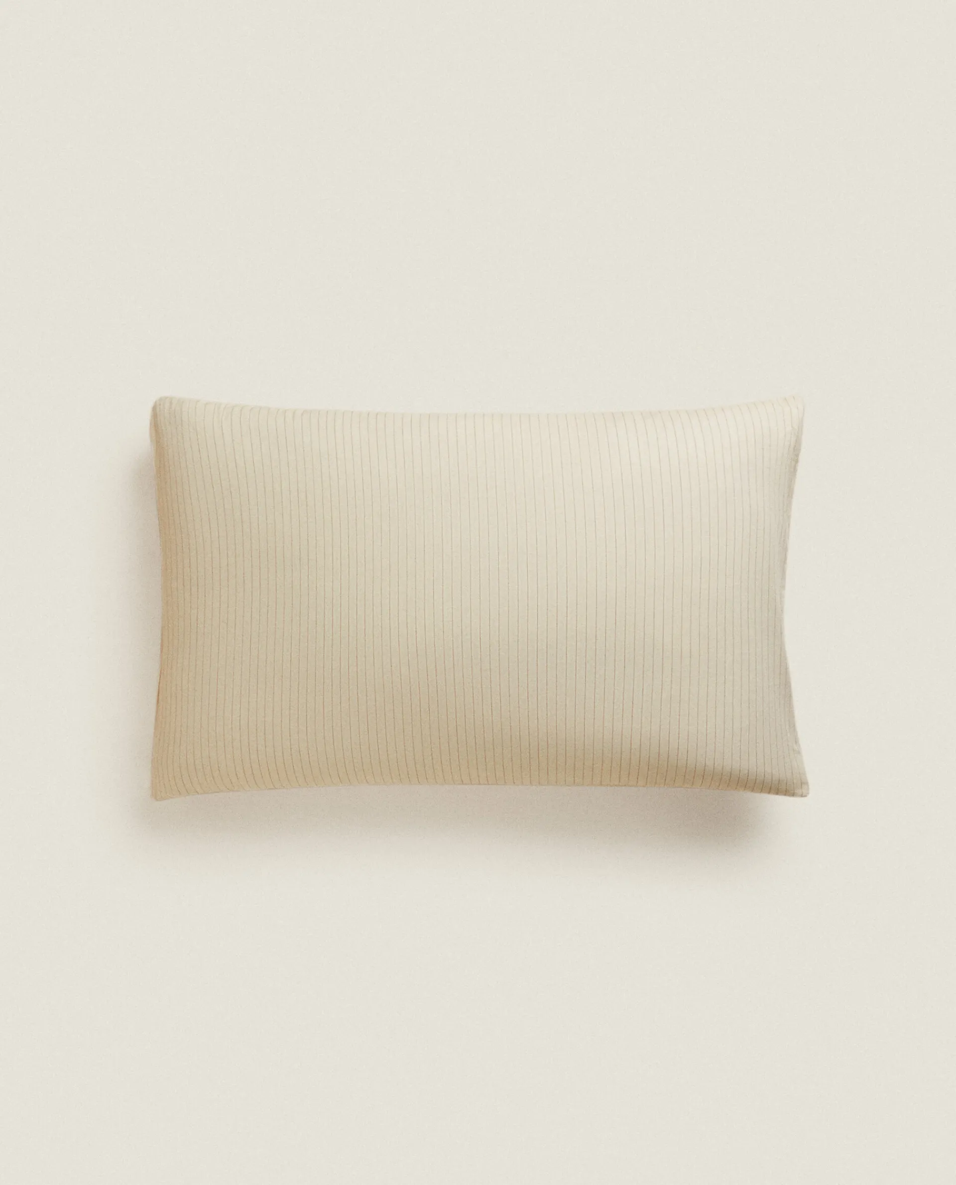 Pillowcases*ZARA Home (300 Thread Count) Striped Washed Sateen Pillowcase Butter Yellow