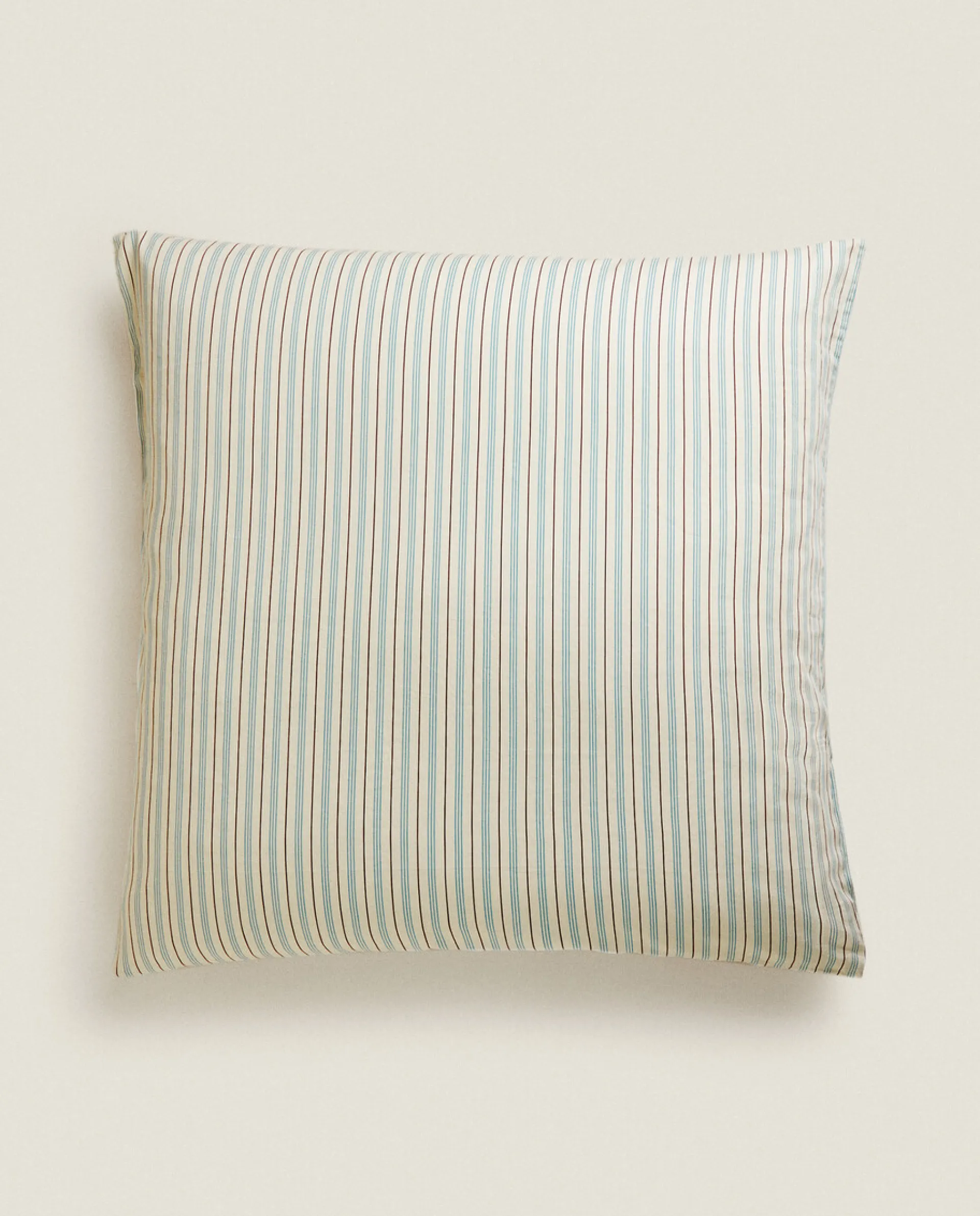Pillowcases*ZARA Home (300 Thread Count) Striped Washed Sateen Pillowcase Butter Yellow