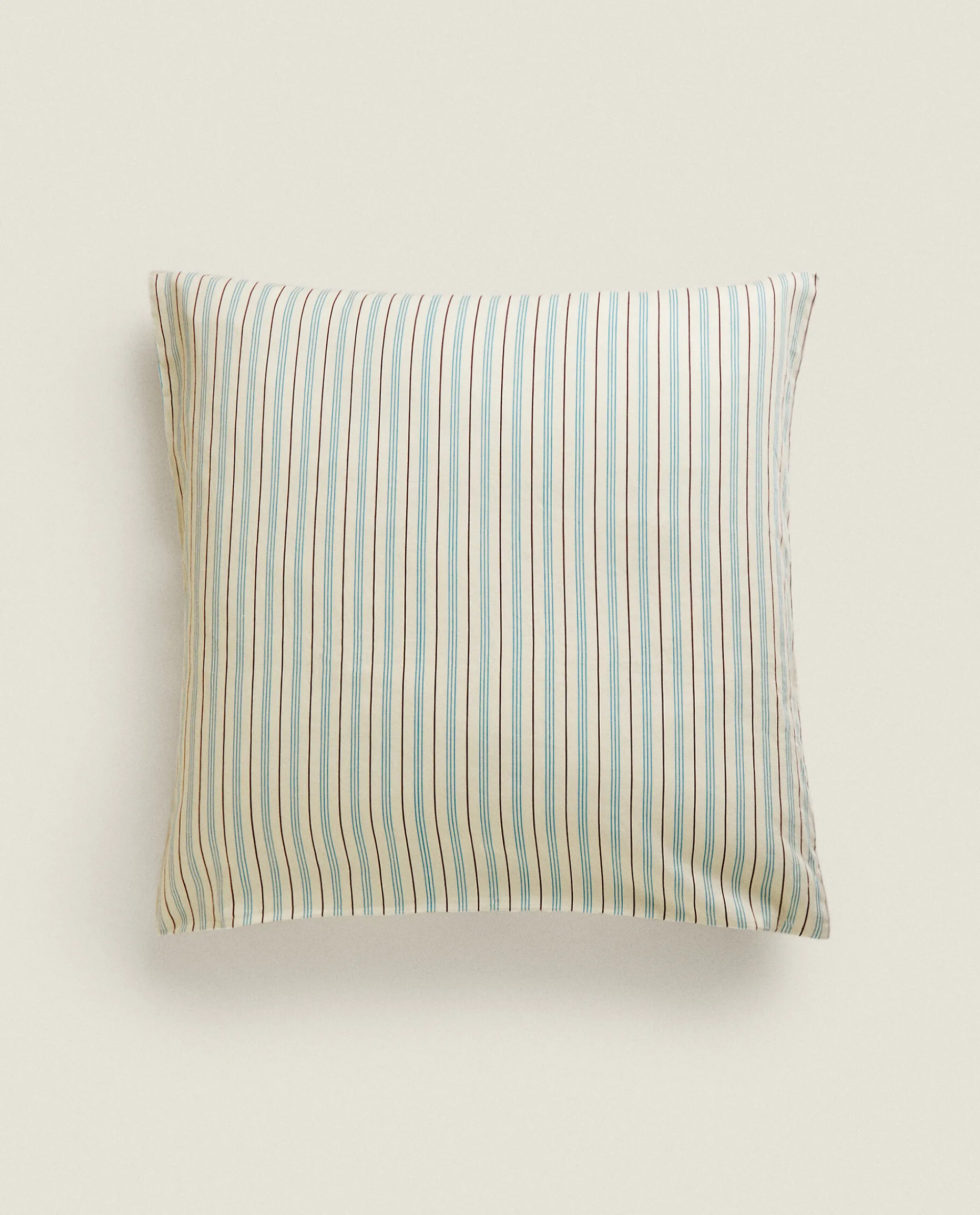 Pillowcases*ZARA Home (300 Thread Count) Striped Washed Sateen Pillowcase Butter Yellow