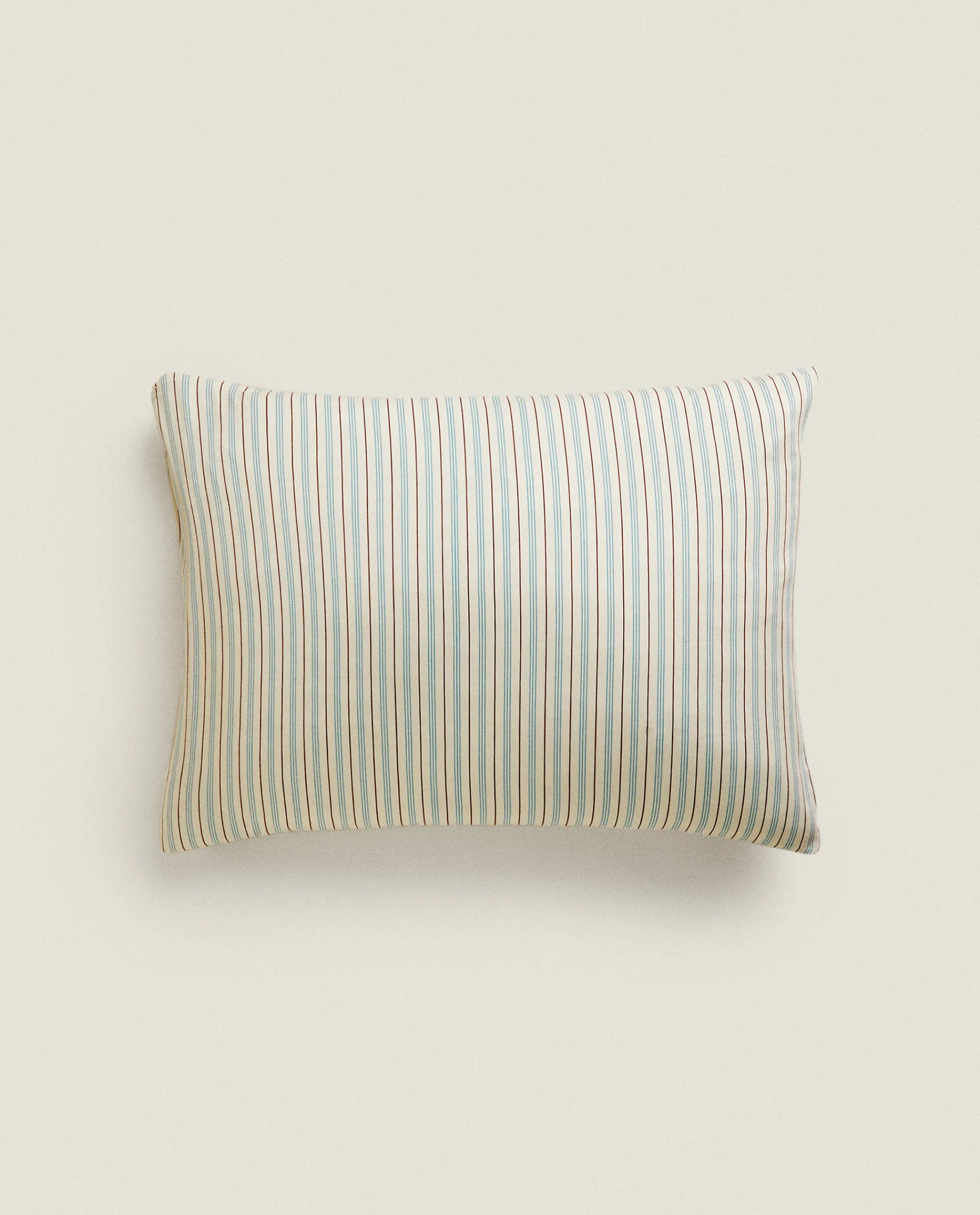 Pillowcases*ZARA Home (300 Thread Count) Striped Washed Sateen Pillowcase Butter Yellow