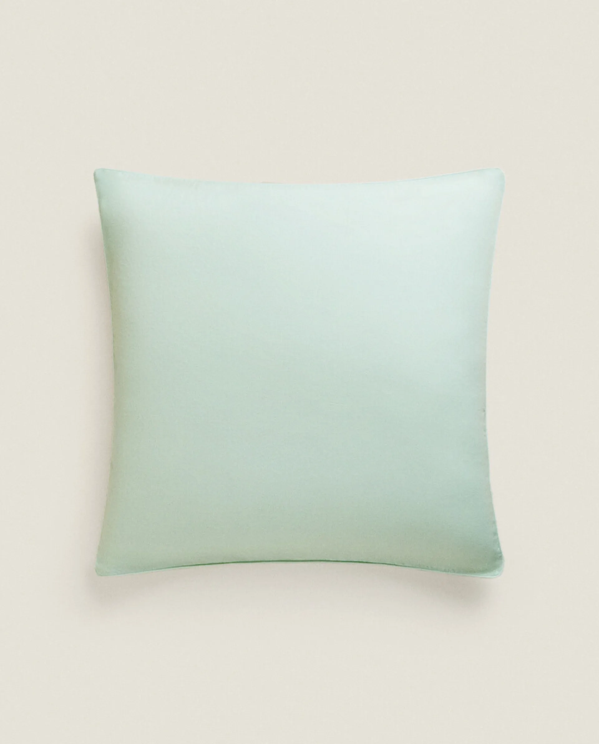 Pillowcases*ZARA Home (300 Thread Count) Washed Sateen Pillowcase Green