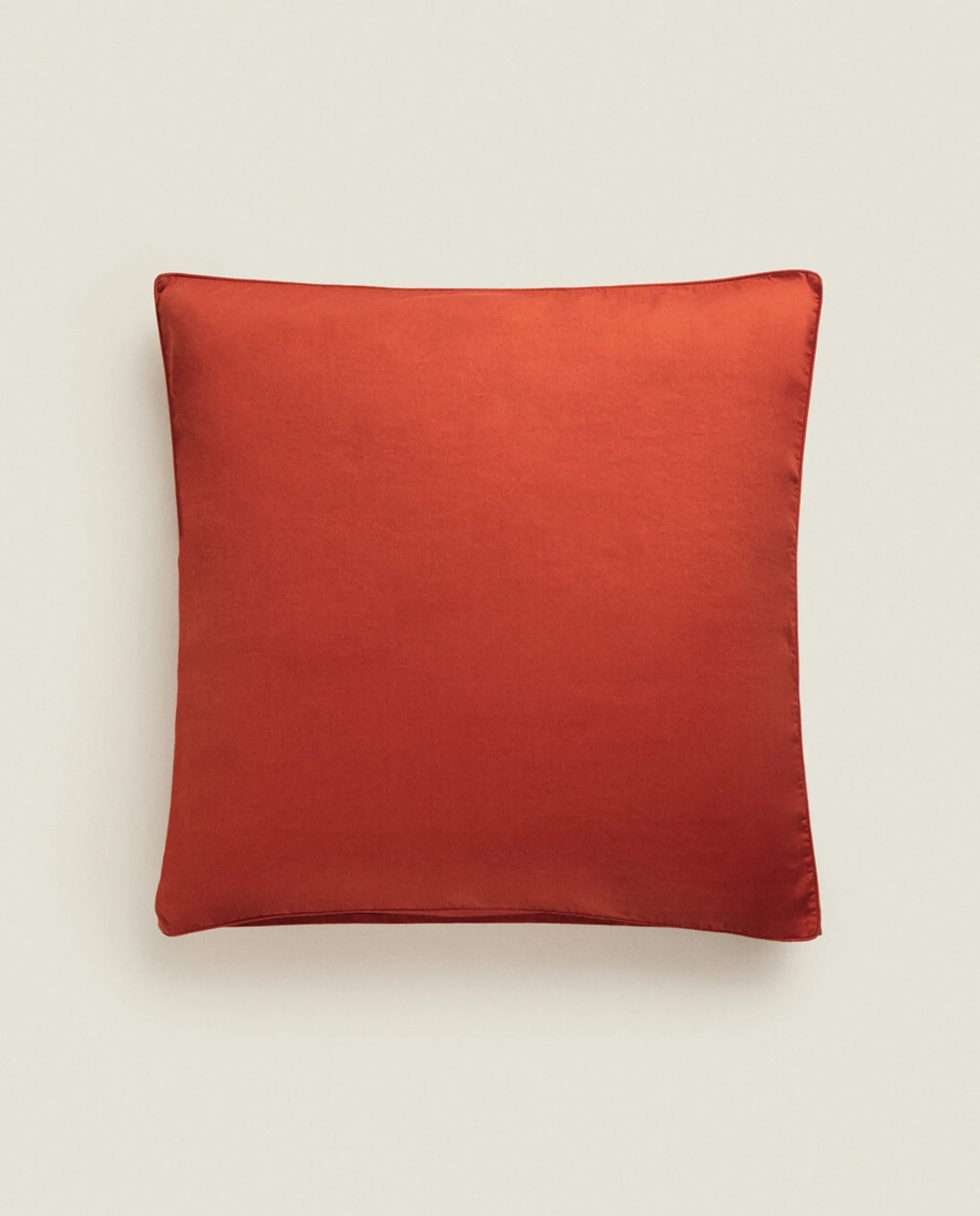 Pillowcases*ZARA Home (300 Thread Count) Washed Sateen Pillowcase Coral