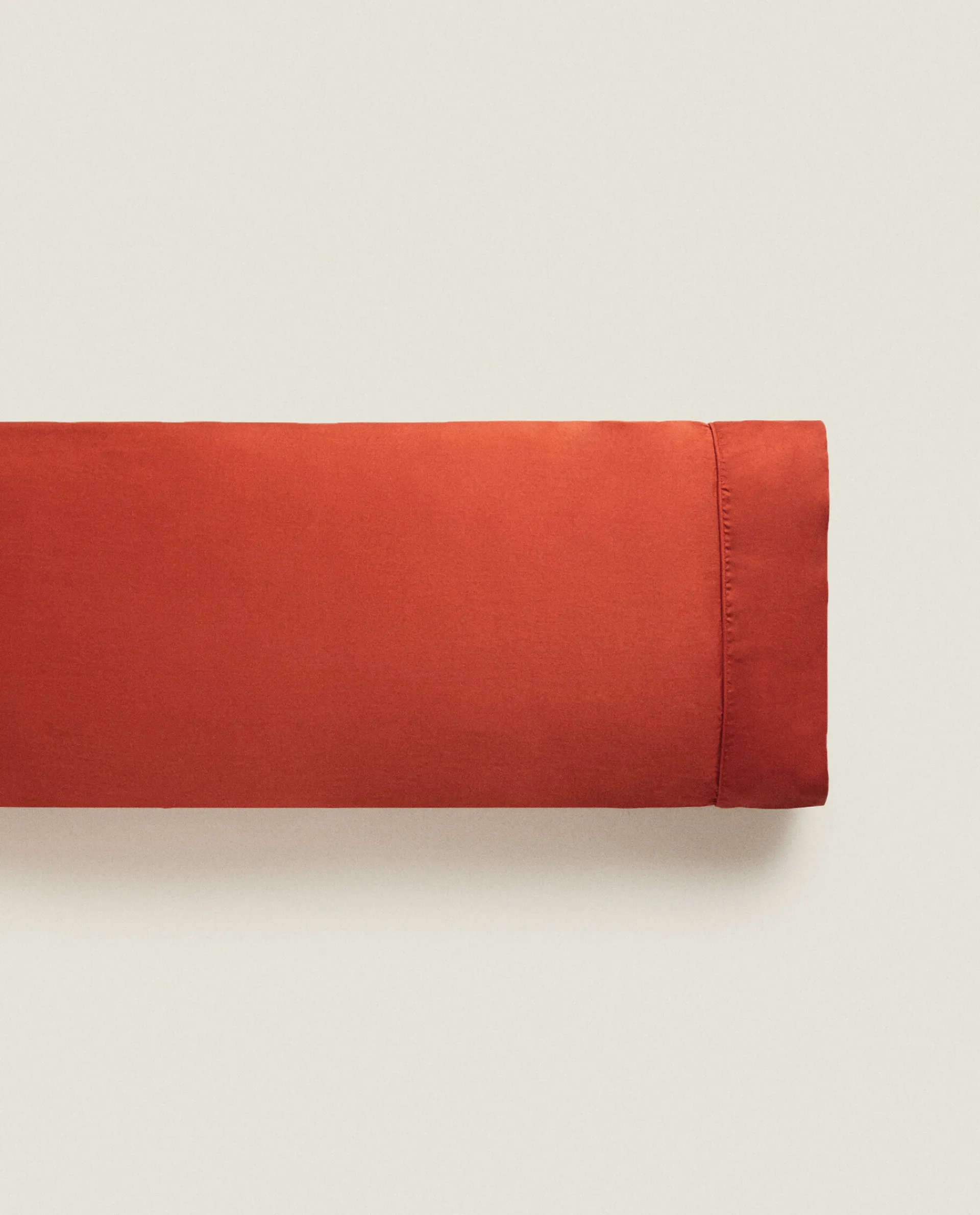 Pillowcases*ZARA Home (300 Thread Count) Washed Sateen Pillowcase Coral