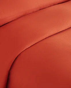 Duvet Covers*ZARA Home (300 Thread Count) Washed Sateen Duvet Cover Coral