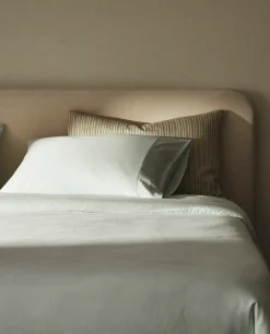 Duvet Covers*ZARA Home (300 Thread Count) Washed Sateen Duvet Cover Green