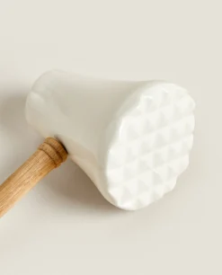 Kitchen Utensils*ZARA Home Acacia Mallet Cream