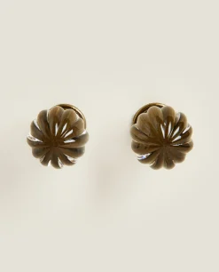 Door Knobs*ZARA Home Acrylic Door Knob (Pack Of 2) Transparent