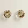 Door Knobs*ZARA Home Acrylic Flower Door Knob (Pack Of 2) Transparent