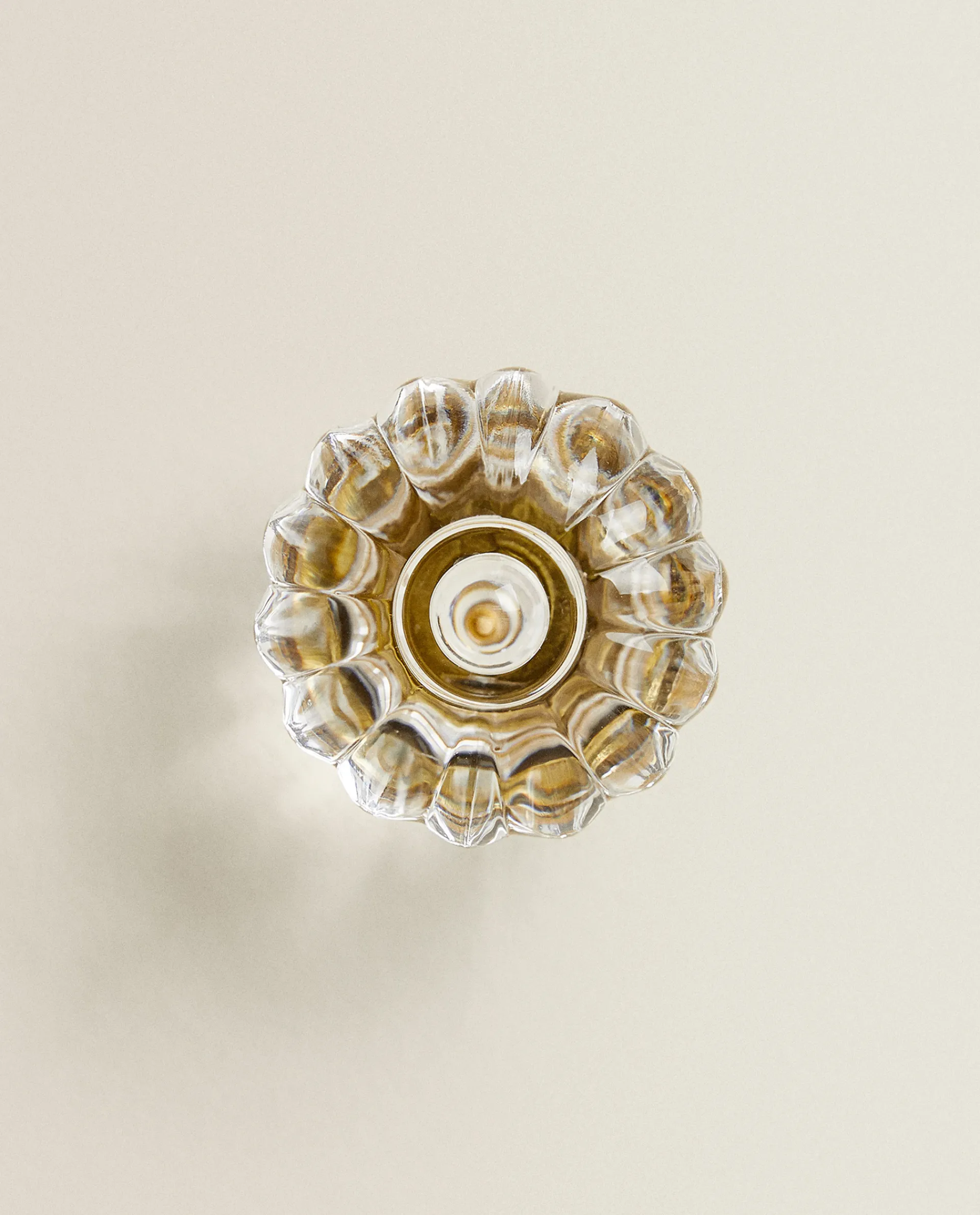 Door Knobs*ZARA Home Acrylic Flower Door Knob (Pack Of 2) Transparent