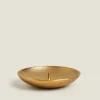 Candlesticks And Tealight Holders*ZARA Home Aged Finish Tealight Holder Gold-T