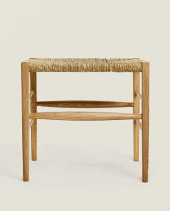 Benches*ZARA Home Ash And Seagrass Bench Natural Colour