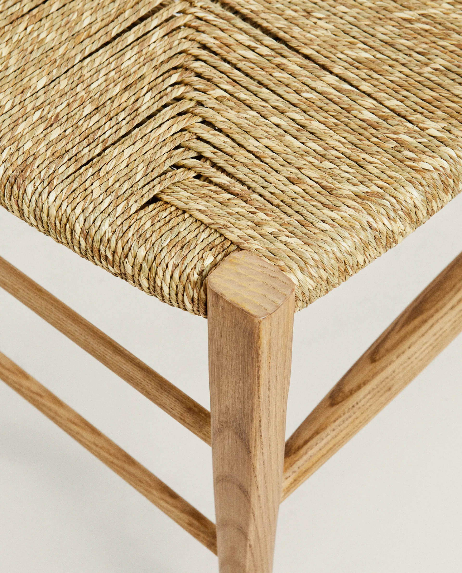 Benches*ZARA Home Ash And Seagrass Bench Natural Colour