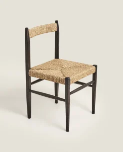 Chairs & Armchairs*ZARA Home Ash Wood Chair Brown