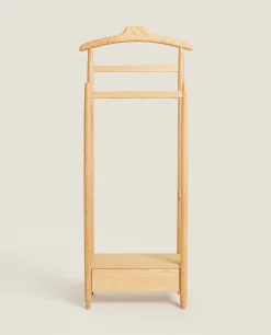 Dressing Room*ZARA Home Ash Wood Valet Stand Natural Colour