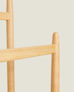 Dressing Room*ZARA Home Ash Wood Valet Stand Natural Colour