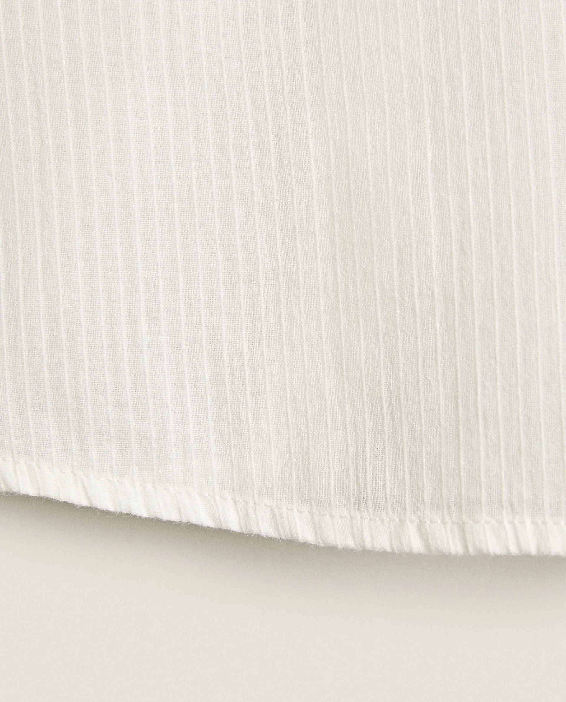 Clothing And Footwear*ZARA Home Baby Shirt With Ruffles White