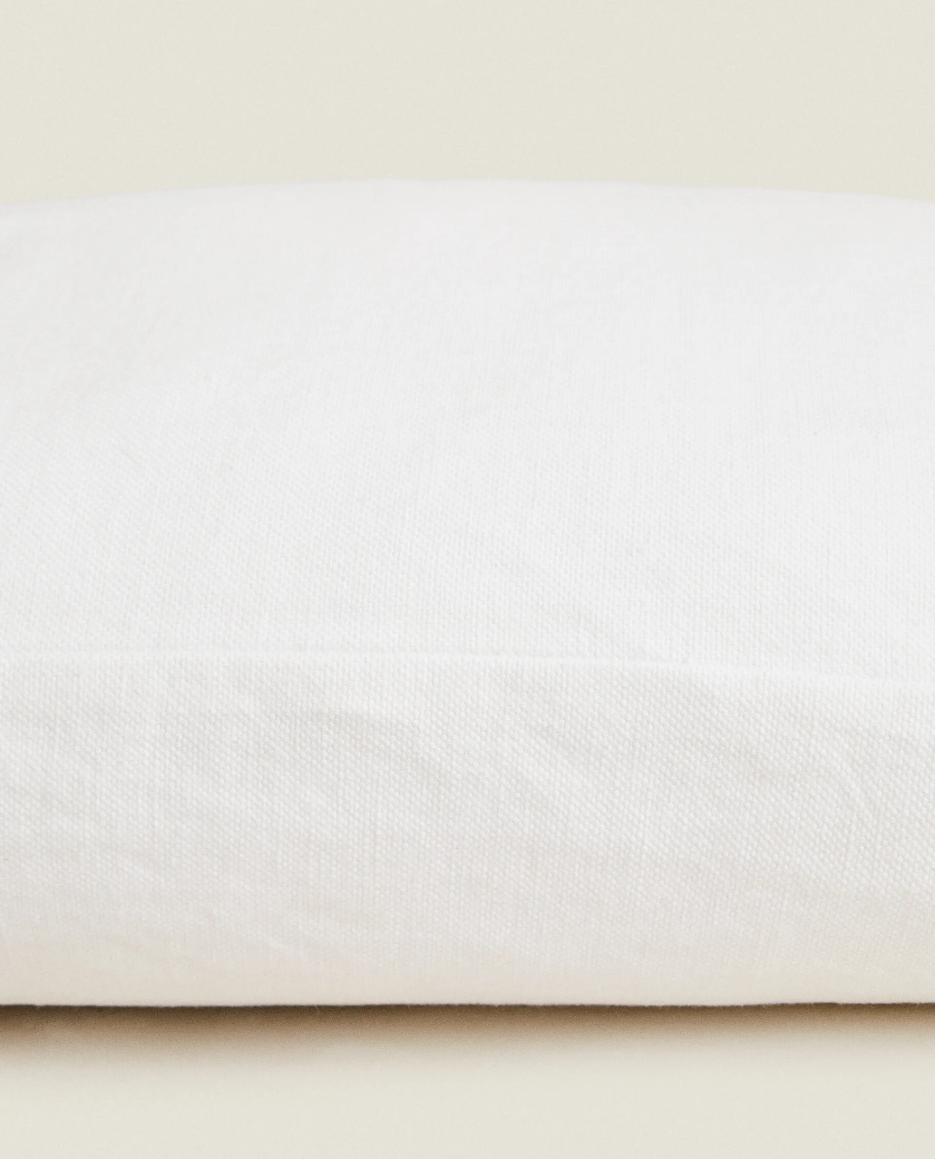 Bedspreads*ZARA Home Backstitched Throw Pillow Cover White