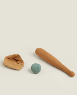 Playing*ZARA Home Baseball Toy Set Multicolored