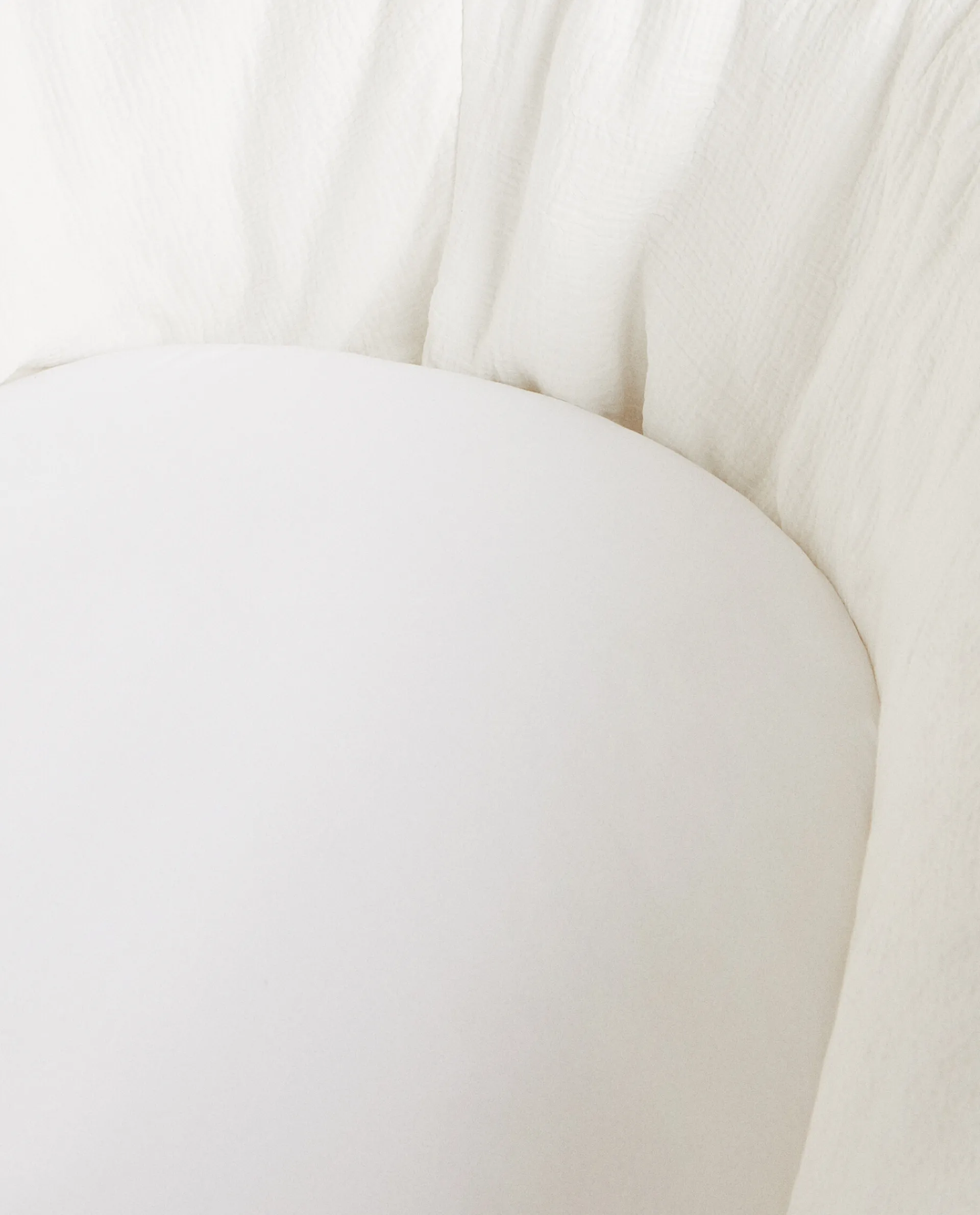 Fitted Sheets*ZARA Home Bassinet Fitted Sheet And Mini Crib (Pack Of 2) White