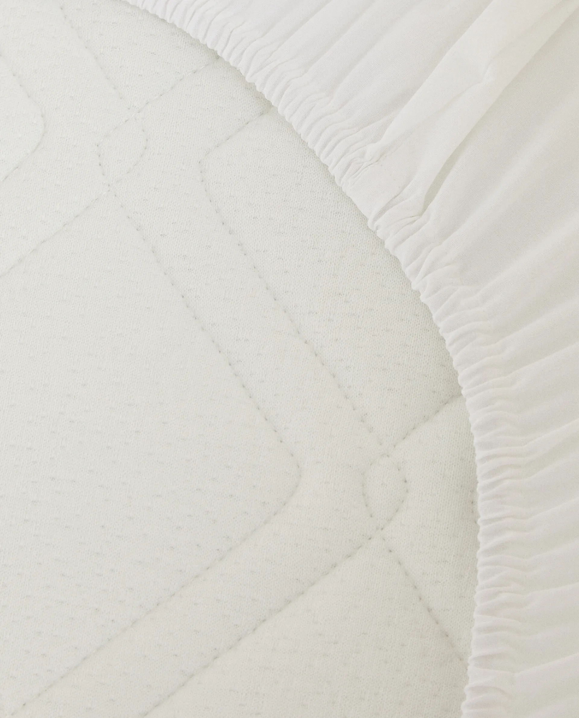 Fitted Sheets*ZARA Home Bassinet Fitted Sheet And Mini Crib (Pack Of 2) White