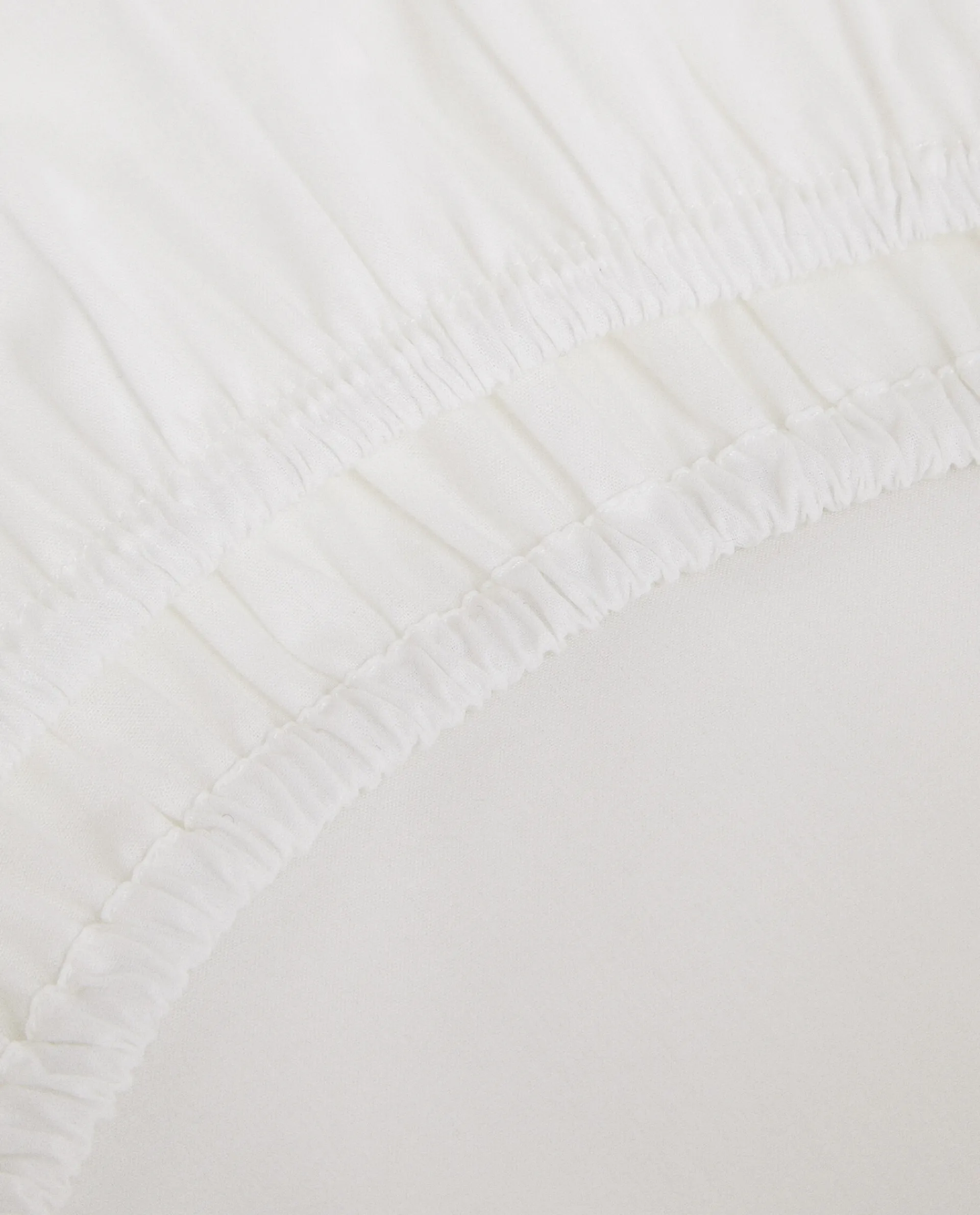 Fitted Sheets*ZARA Home Bassinet Fitted Sheet And Mini Crib (Pack Of 2) White