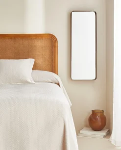 Bedspreads*ZARA Home Bedspread With Polka Dot Design Beige