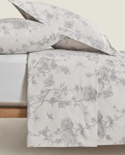 Duvet Covers*ZARA Home Bird Duvet Cover Grey
